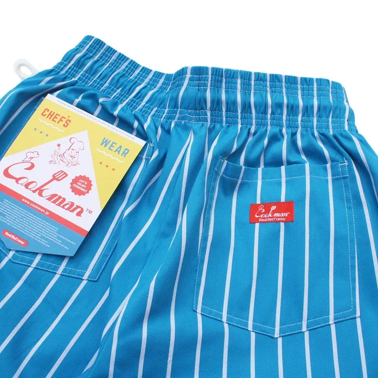 Cookman Chef Pants - Stripe : Light Blue