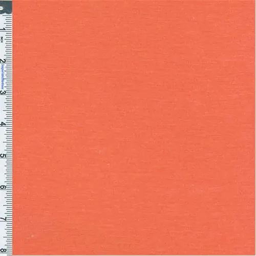 Coral Jersey Knit Fabric