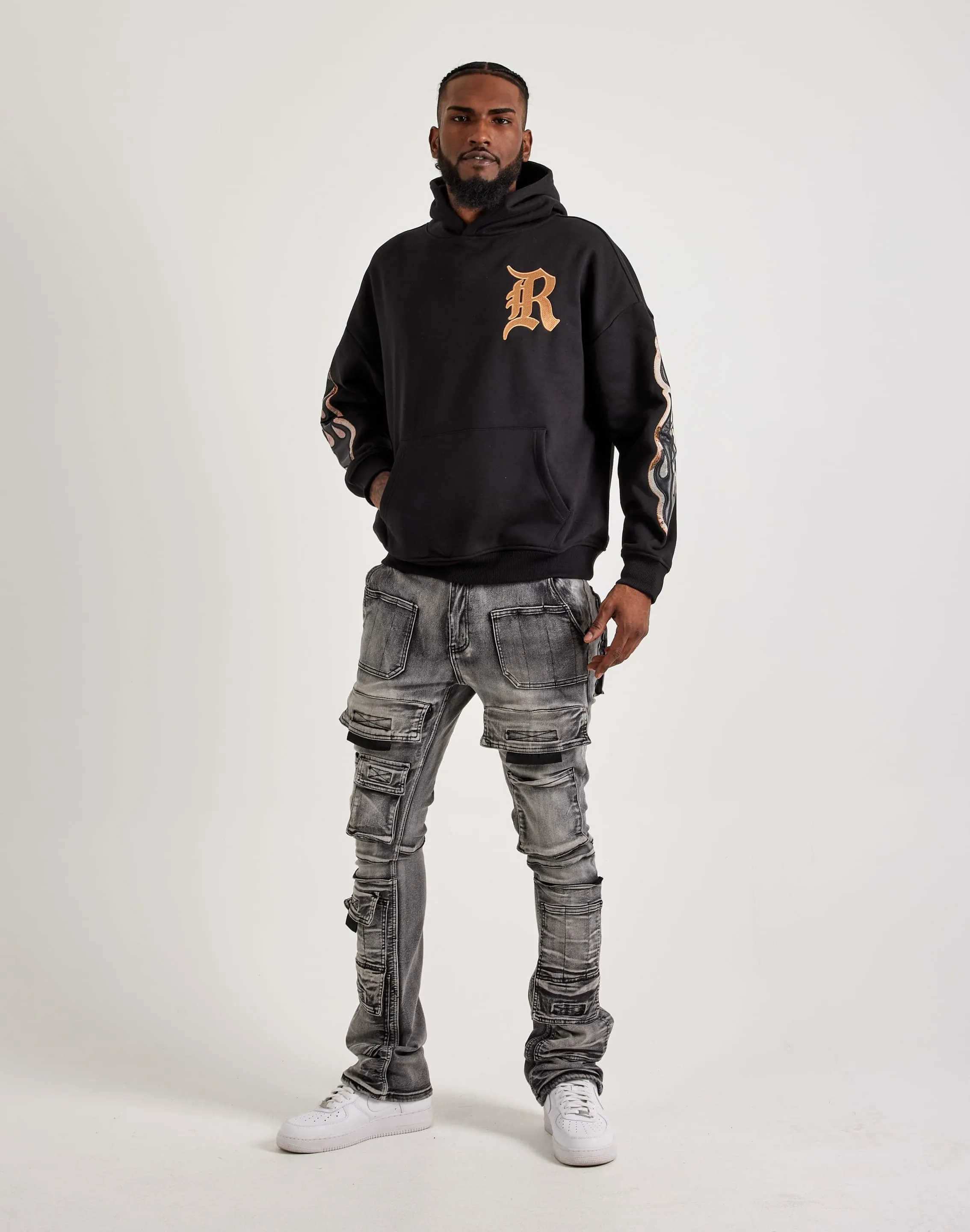 Gneiss Drop Shoulder Fleece Hoodie