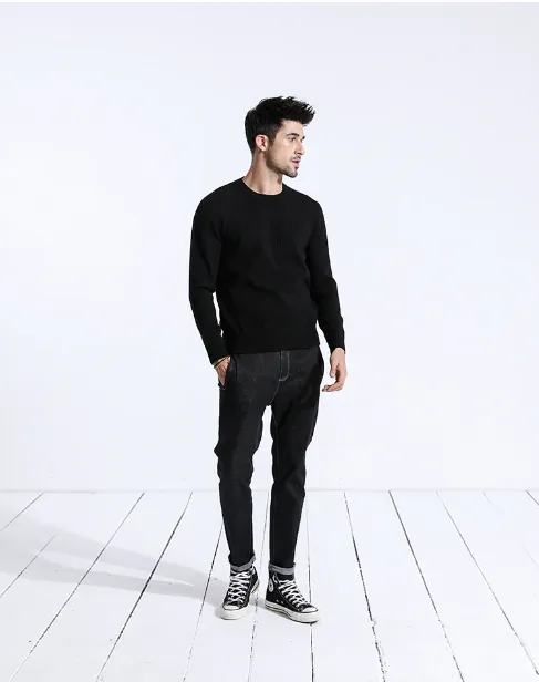 Men's Autumn & Winter 3D Printed O-Neck Pullover