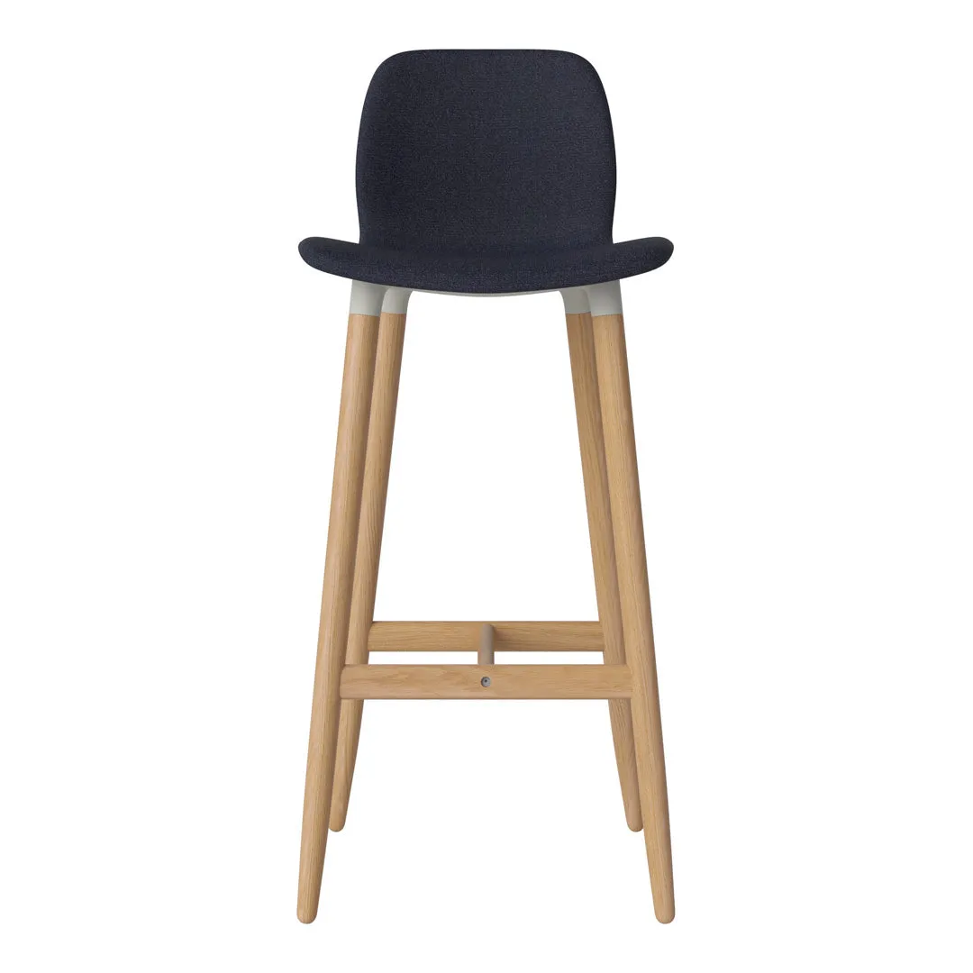 Seed Bar Chair - Upholstered - Oiled Oak Base
