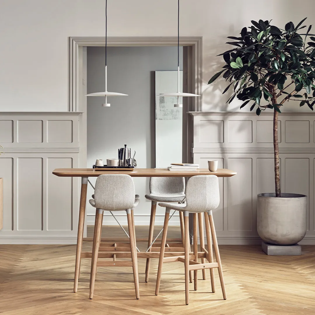 Seed Bar Chair - Upholstered - Oiled Oak Base