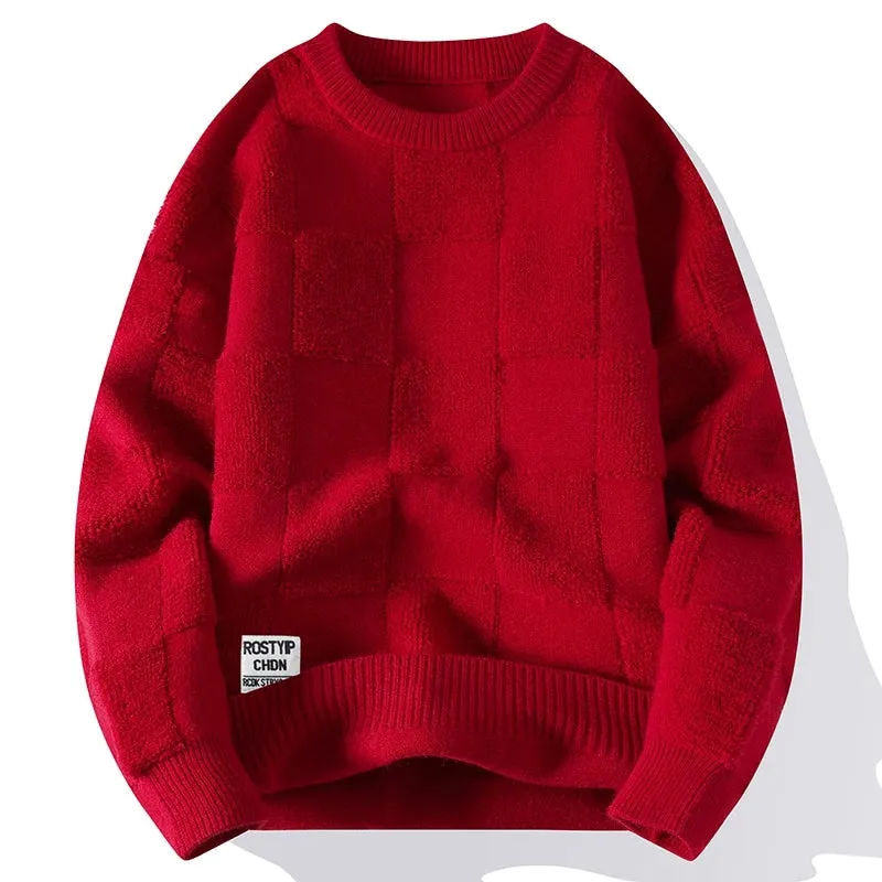 TC Knitted Casual Vintage Sweaters