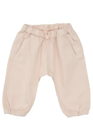 TWILL BABY PANTS - SOFT PINK